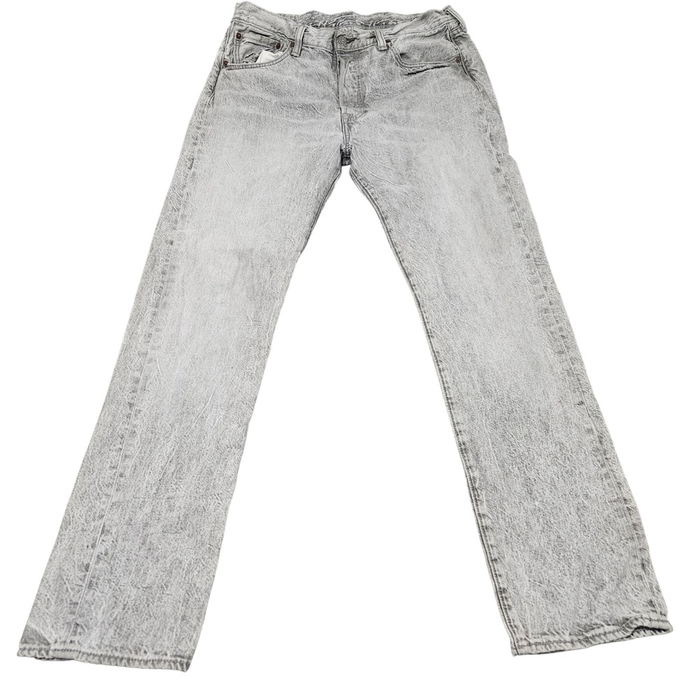 Levis 501 Jeans 33x32 Acid Wash Grunge Distressed Streetwear